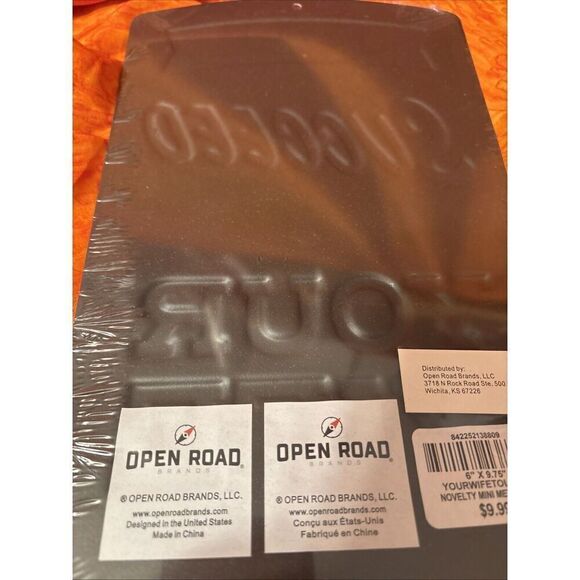 Open Road Novelty Funny Metal Sign If You‎ Don’t Succeed Do It The Way Your Wife - Picture 3 of 3